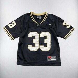 Vintage Nike Purdue Boilermakers Jersey Toddler 2T Football Team Black #33